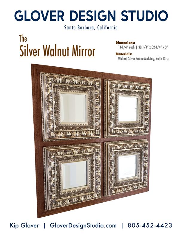 HOME – Silver W Mirror