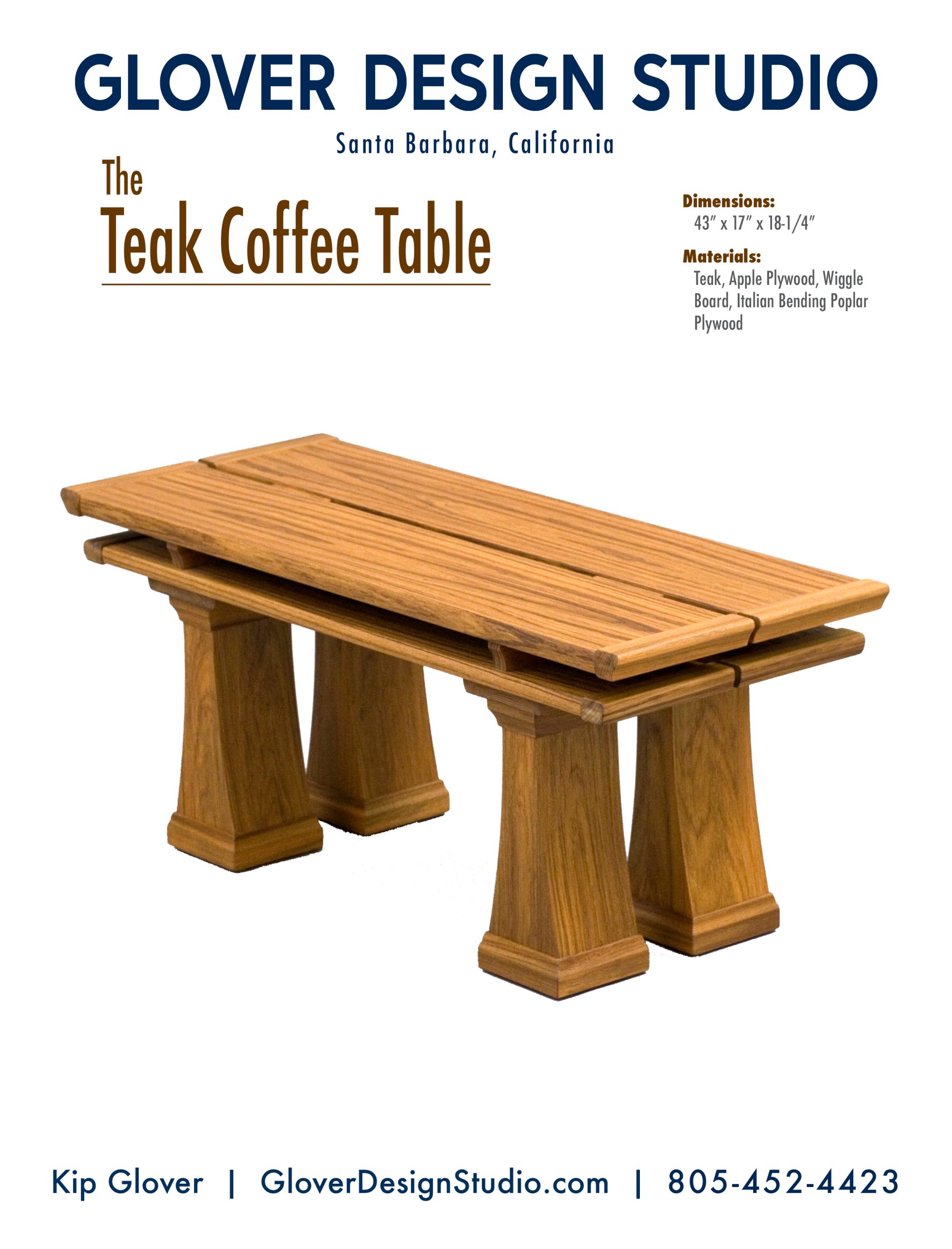 HOME Teak C Table Mkt Flye